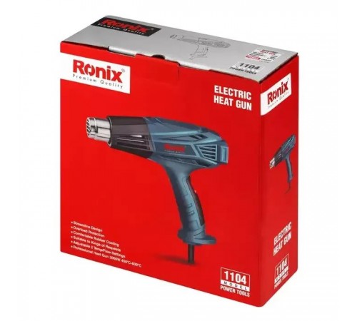 Будівельний фен Ronix 2000Вт (1104) Будівельний фен Ronix 2000Вт (1104)