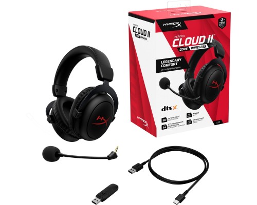 Навушники HyperX Cloud II Core Wireless Black (6Y2G8AA) Навушники HyperX Cloud II Core Wireless Black (6Y2G8AA)