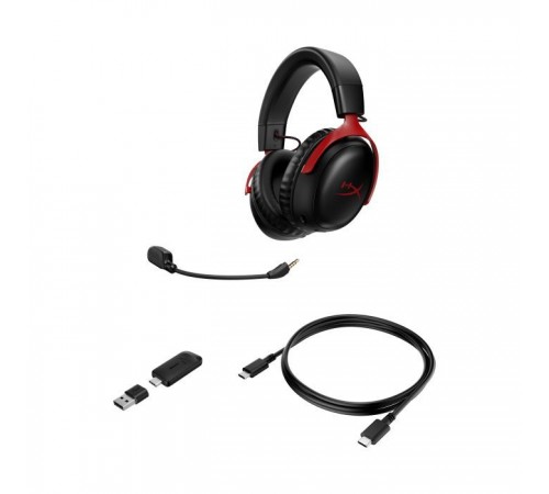 Наушники HyperX Cloud III Wireless Black-Red (77Z46AA) Наушники HyperX Cloud III Wireless Black-Red (77Z46AA)