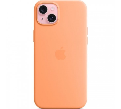Чохол до мобільного телефона Apple iPhone 15 Plus Silicone Case with MagSafe Orange Sorbet (MT173ZM/A) Чохол до мобільного телефона Apple iPhone 15 Plus Silicone Case with MagSafe Orange Sorbet (MT173ZM/A)