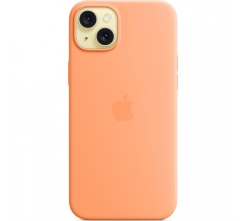 Чохол до мобільного телефона Apple iPhone 15 Plus Silicone Case with MagSafe Orange Sorbet (MT173ZM/A) Чохол до мобільного телефона Apple iPhone 15 Plus Silicone Case with MagSafe Orange Sorbet (MT173ZM/A)