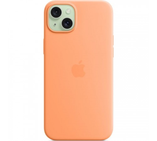 Чохол до мобільного телефона Apple iPhone 15 Plus Silicone Case with MagSafe Orange Sorbet (MT173ZM/A) Чохол до мобільного телефона Apple iPhone 15 Plus Silicone Case with MagSafe Orange Sorbet (MT173ZM/A)