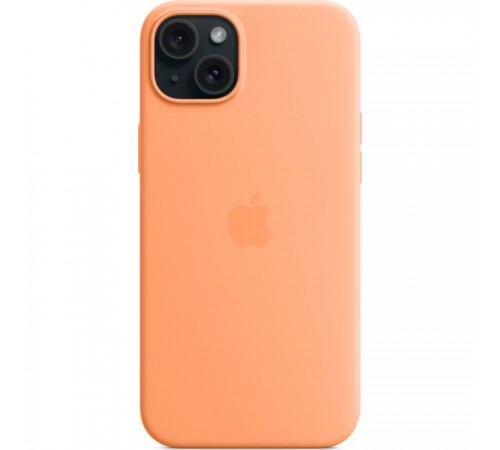 Чохол до мобільного телефона Apple iPhone 15 Plus Silicone Case with MagSafe Orange Sorbet (MT173ZM/A) Чохол до мобільного телефона Apple iPhone 15 Plus Silicone Case with MagSafe Orange Sorbet (MT173ZM/A)