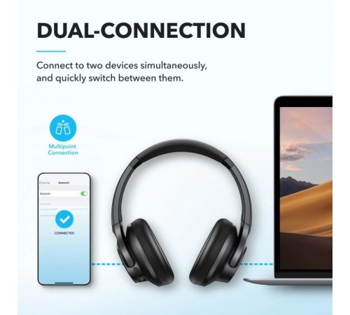 Наушники Anker SoundCore Q20i Black (A3004G11) Наушники Anker SoundCore Q20i Black (A3004G11)
