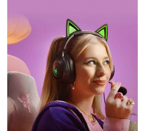 Наушники Razer Kraken Kitty V2 Black (RZ04-04730100-R3M1) Наушники Razer Kraken Kitty V2 Black (RZ04-04730100-R3M1)