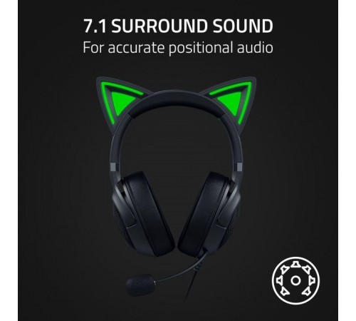 Наушники Razer Kraken Kitty V2 Black (RZ04-04730100-R3M1) Наушники Razer Kraken Kitty V2 Black (RZ04-04730100-R3M1)