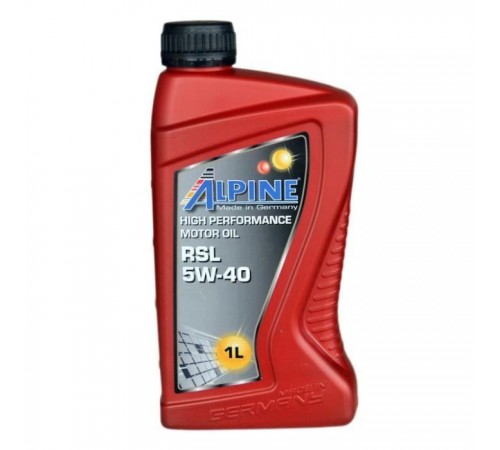 Моторна олива Alpine 5W-40 RSL 1л (0145-1) Моторна олива Alpine 5W-40 RSL 1л (0145-1)