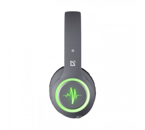 Наушники Defender FreeMotion B571 Bluetooth LED Gray (63571) Наушники Defender FreeMotion B571 Bluetooth LED Gray (63571)
