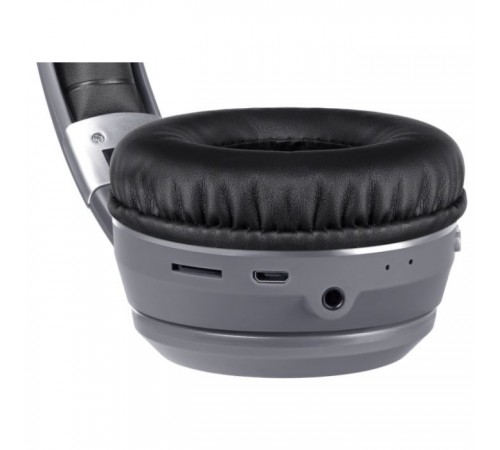 Наушники Defender FreeMotion B571 Bluetooth LED Gray (63571) Наушники Defender FreeMotion B571 Bluetooth LED Gray (63571)