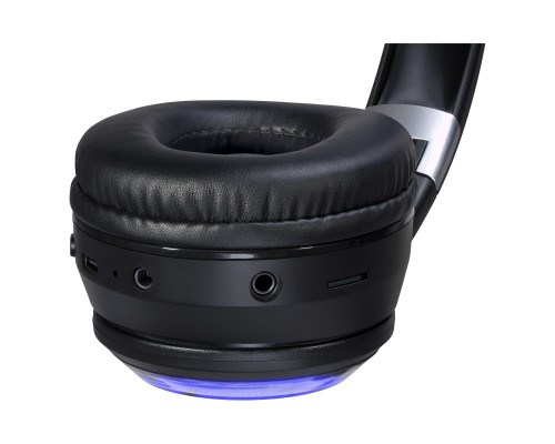 Навушники Defender FreeMotion B400 LED Bluetooth Black (63400) Навушники Defender FreeMotion B400 LED Bluetooth Black (63400)
