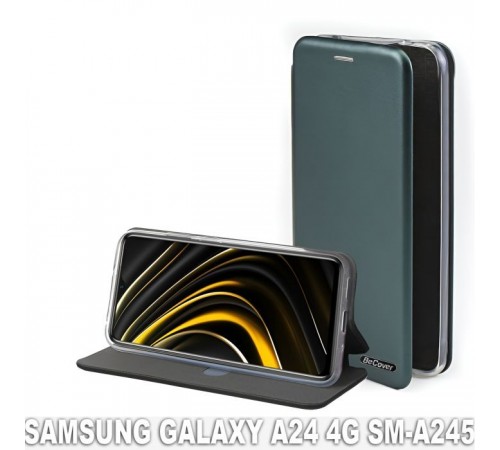 Чохол до мобільного телефона BeCover Exclusive Samsung Galaxy A24 4G SM-A245 Dark Green (710480) Чохол до мобільного телефона BeCover Exclusive Samsung Galaxy A24 4G SM-A245 Dark Green (710480)