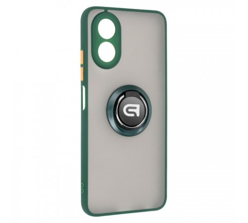 Чохол до мобільного телефона Armorstandart Frosted Matte Ring OPPO A18 4G / A38 4G Dark Green (ARM72700) Чохол до мобільного телефона Armorstandart Frosted Matte Ring OPPO A18 4G / A38 4G Dark Green (ARM72700)