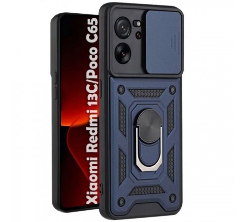 Чохол до мобільного телефона BeCover Military Xiaomi Redmi 13C / Poco C65 Blue (710562)