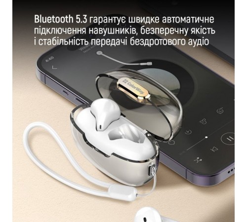 Наушники ColorWay Slim TWS-2 Earbuds White (CW-TWS2WT) Наушники ColorWay Slim TWS-2 Earbuds White (CW-TWS2WT)