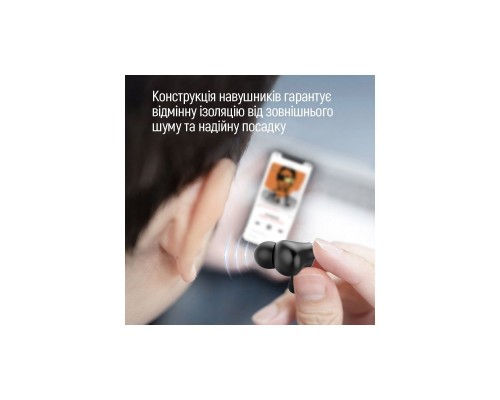 Навушники ColorWay TWS-3 Earbuds Black (CW-TWS3BK)