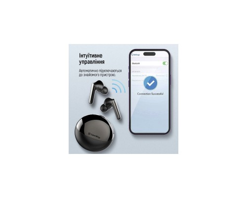 Навушники ColorWay TWS-3 Earbuds Black (CW-TWS3BK)