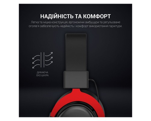 Навушники GamePro HS1240 Black/Red (HS1240) Навушники GamePro HS1240 Black/Red (HS1240)