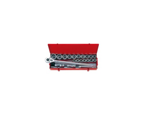 Набор инструментов KING TONY 3/4" дюймовых 12-гранных 23 шт. (6023SR) Набор инструментов KING TONY 3/4" дюймовых 12-гранных 23 шт. (6023SR)