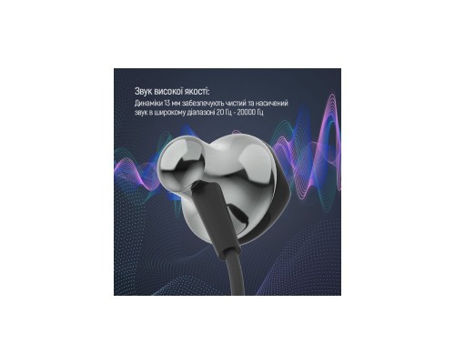 Наушники ColorWay Slim 3.5 mm Wired Earphone Blast 1 Black (CW-WD01BK) Наушники ColorWay Slim 3.5 mm Wired Earphone Blast 1 Black (CW-WD01BK)