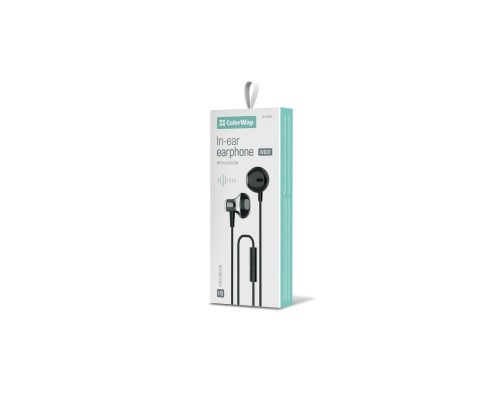 Наушники ColorWay Slim 3.5 mm Wired Earphone Blast 1 Black (CW-WD01BK) Наушники ColorWay Slim 3.5 mm Wired Earphone Blast 1 Black (CW-WD01BK)