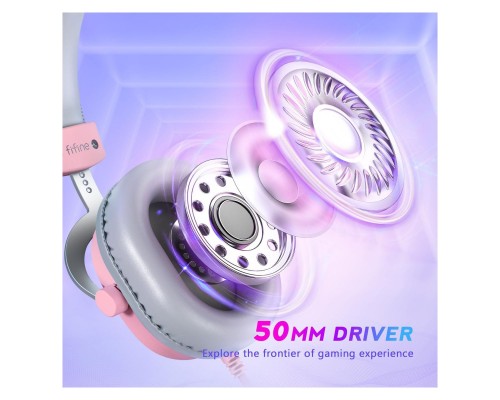 Навушники Fifine H9P Pink (H9P)