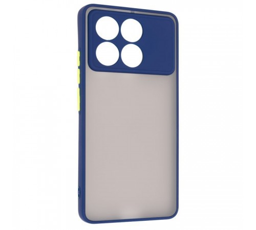 Чохол до мобільного телефона Armorstandart Frosted Matte Xiaomi Poco X6 Pro 5G Navy Blue (ARM73373) Чохол до мобільного телефона Armorstandart Frosted Matte Xiaomi Poco X6 Pro 5G Navy Blue (ARM73373)