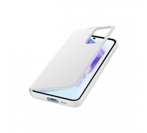 Чохол до мобільного телефона Samsung Galaxy A55 (A556) Smart View Wallet Case White (EF-ZA556CWEGWW) Чохол до мобільного телефона Samsung Galaxy A55 (A556) Smart View Wallet Case White (EF-ZA556CWEGWW)