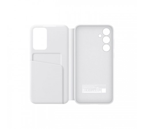 Чохол до мобільного телефона Samsung Galaxy A55 (A556) Smart View Wallet Case White (EF-ZA556CWEGWW) Чохол до мобільного телефона Samsung Galaxy A55 (A556) Smart View Wallet Case White (EF-ZA556CWEGWW)
