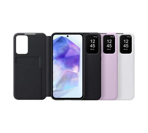 Чохол до мобільного телефона Samsung Galaxy A55 (A556) Smart View Wallet Case White (EF-ZA556CWEGWW) Чохол до мобільного телефона Samsung Galaxy A55 (A556) Smart View Wallet Case White (EF-ZA556CWEGWW)