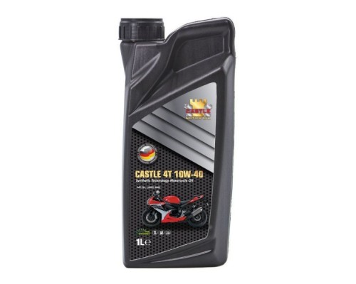 Моторна олива CASTLE MOTOR OILS 4T 10W40 MOTORCYCLE OILS 1л Моторна олива CASTLE MOTOR OILS 4T 10W40 MOTORCYCLE OILS 1л