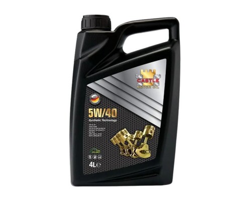 Моторна олива CASTLE MOTOR OILS 5W40 4л Моторна олива CASTLE MOTOR OILS 5W40 4л