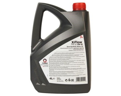 Моторна олива Comma X-FLOW TYPE XS 10W-40-4л (XFXS4L) Моторна олива Comma X-FLOW TYPE XS 10W-40-4л (XFXS4L)