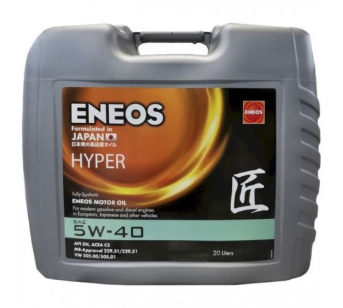 Моторна олива ENEOS HYPER 5W-40 20л (EU0031201N) Моторна олива ENEOS HYPER 5W-40 20л (EU0031201N)