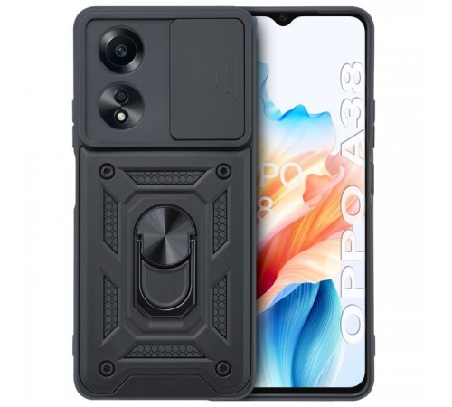 Чохол до мобільного телефона BeCover Military Oppo A38 Black (710714) Чохол до мобільного телефона BeCover Military Oppo A38 Black (710714)