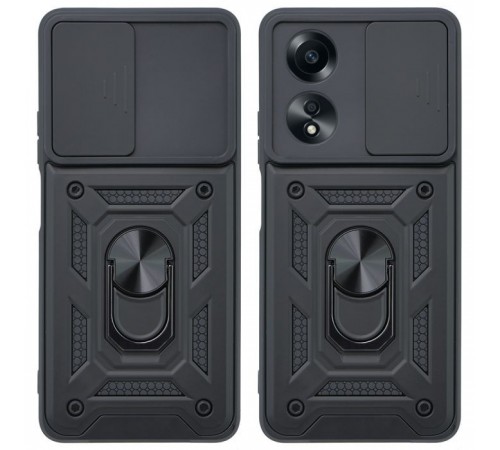 Чохол до мобільного телефона BeCover Military Oppo A38 Black (710714) Чохол до мобільного телефона BeCover Military Oppo A38 Black (710714)