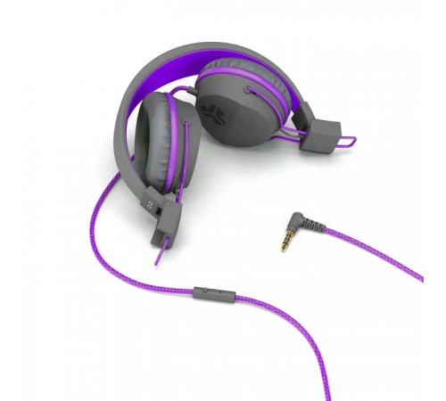 Наушники Jlab JBuddies Studio Kids Wired Graphite/Violet (IEUHJKSTUDIORGRYPRP6) Наушники Jlab JBuddies Studio Kids Wired Graphite/Violet (IEUHJKSTUDIORGRYPRP6)