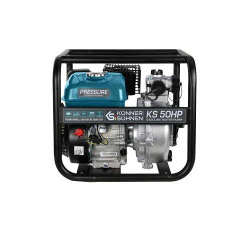 Мотопомпа Konner&Sohnen KS 50HP, високонапірна, 7.0к.с, 500л/хв, 29кг (KS50HP) Мотопомпа Konner&Sohnen KS 50HP, високонапірна, 7.0к.с, 500л/хв, 29кг (KS50HP)