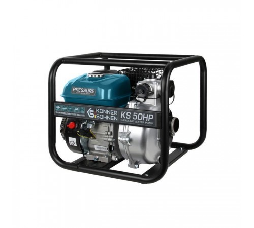 Мотопомпа Konner&Sohnen KS 50HP, високонапірна, 7.0к.с, 500л/хв, 29кг (KS50HP) Мотопомпа Konner&Sohnen KS 50HP, високонапірна, 7.0к.с, 500л/хв, 29кг (KS50HP)