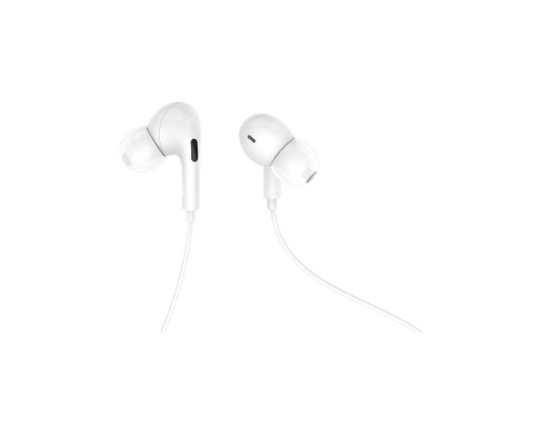 Навушники Denmen HF DR06 3.5mm 1.2 м White (DE-DR06-WH) Навушники Denmen HF DR06 3.5mm 1.2 м White (DE-DR06-WH)