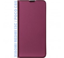 Чохол до мобільного телефона BeCover Exclusive New Style Xiaomi Redmi 13C / Poco C65 Red Wine (711196)