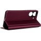 Чохол до мобільного телефона BeCover Exclusive New Style Xiaomi Redmi 13C / Poco C65 Red Wine (711196)