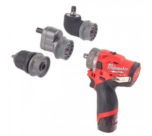 Шуруповерт Milwaukee M12 FPDXKIT-202X, 44Нм, 2x2Ач, 2 насадки, кейс (4933464138) Шуруповерт Milwaukee M12 FPDXKIT-202X, 44Нм, 2x2Ач, 2 насадки, кейс (4933464138)