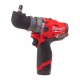 Шуруповерт Milwaukee M12 FPDXKIT-202X, 44Нм, 2x2Ач, 2 насадки, кейс (4933464138)