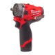 Шуруповерт Milwaukee M12 FPDXKIT-202X, 44Нм, 2x2Ач, 2 насадки, кейс (4933464138)