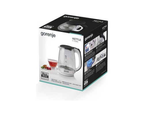 Електрочайник Gorenje K17GXG