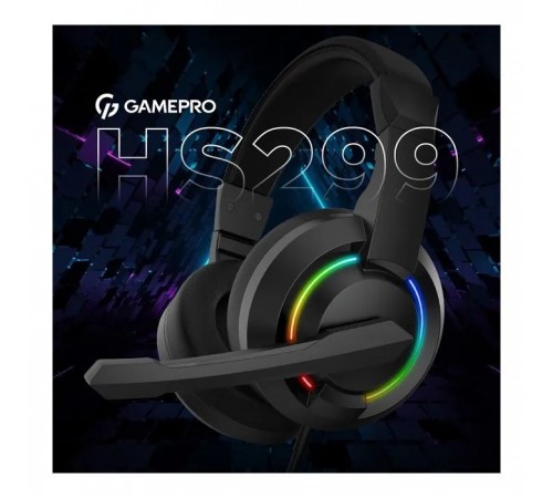 Наушники GamePro HS299 RGB Black (HS299) Наушники GamePro HS299 RGB Black (HS299)