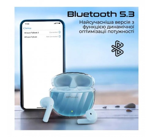 Наушники HiFuture FlyBuds3 Blue (flybuds3.blue) Наушники HiFuture FlyBuds3 Blue (flybuds3.blue)