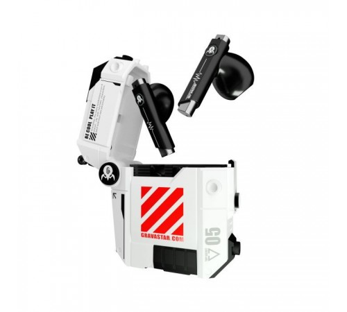 Наушники GravaStar Sirius P5 TWS BT 5.2 IPX4 Defense Mecha (GRAVASTARP5_MECHA_WHT_V2) Наушники GravaStar Sirius P5 TWS BT 5.2 IPX4 Defense Mecha (GRAVASTARP5_MECHA_WHT_V2)
