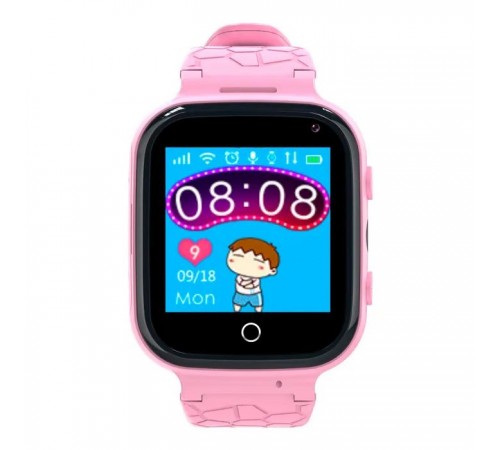 Смарт-годинник Gelius Pro GP-PK007 (Ocean) Pink Kids smart watch with GPS tracker (Pro GP-PK007 (Ocean) Pink) Смарт-годинник Gelius Pro GP-PK007 (Ocean) Pink Kids smart watch with GPS tracker (Pro GP-PK007 (Ocean) Pink)