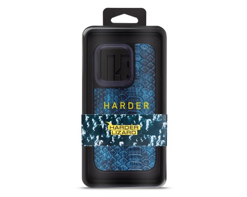 Чохол до мобільного телефона Harder Lizard Apple iPhone 15 Pro Blue (ARM76871) Чохол до мобільного телефона Harder Lizard Apple iPhone 15 Pro Blue (ARM76871)